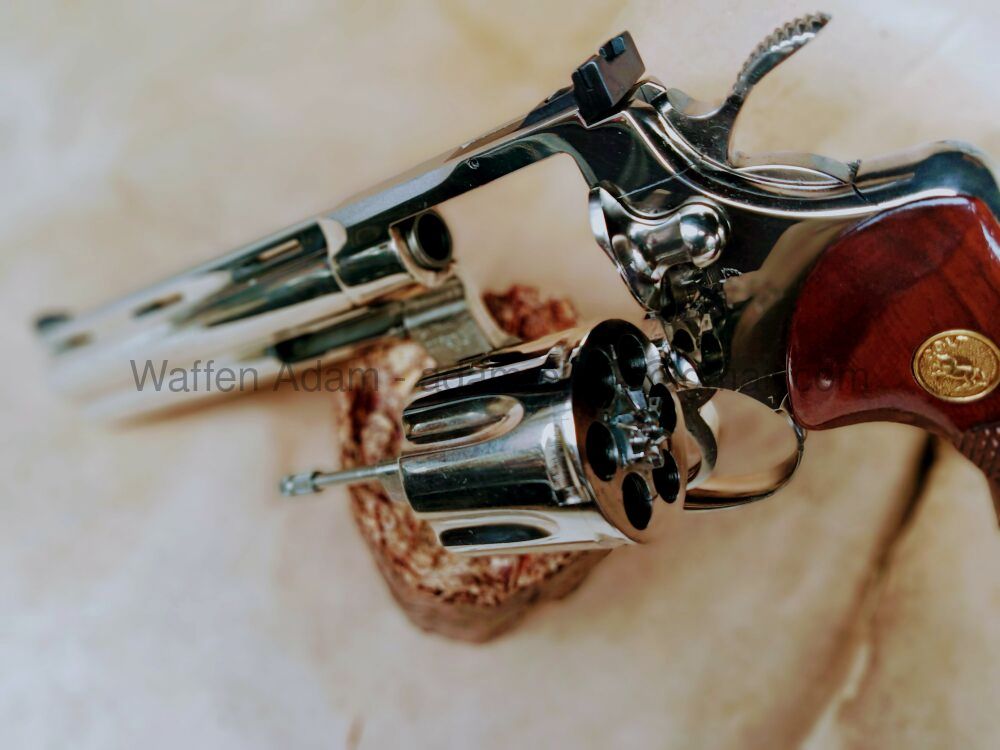 Colt 6 Zoll Python Nickel