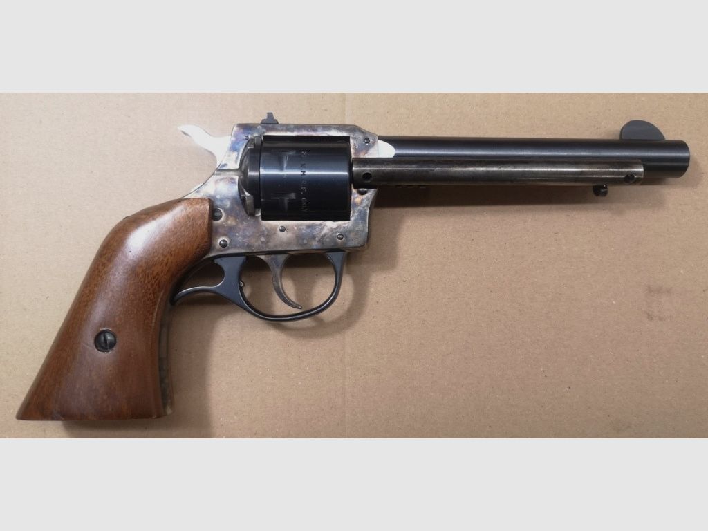 Harrington & Richardson 676 .22lr revolver met verwisselbare trommel .22WMR