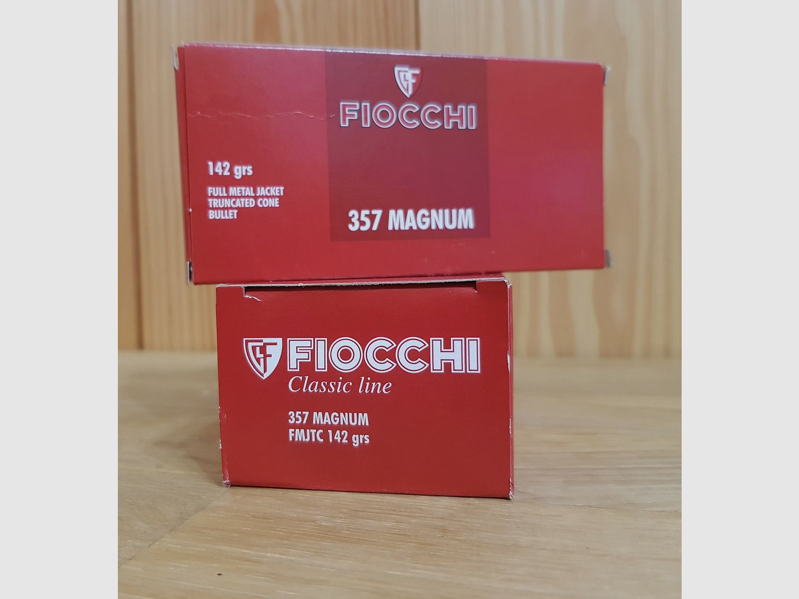 FIOCCHI MUNITION FÜR REVOLVER Kal. 357 MAG. FMJ