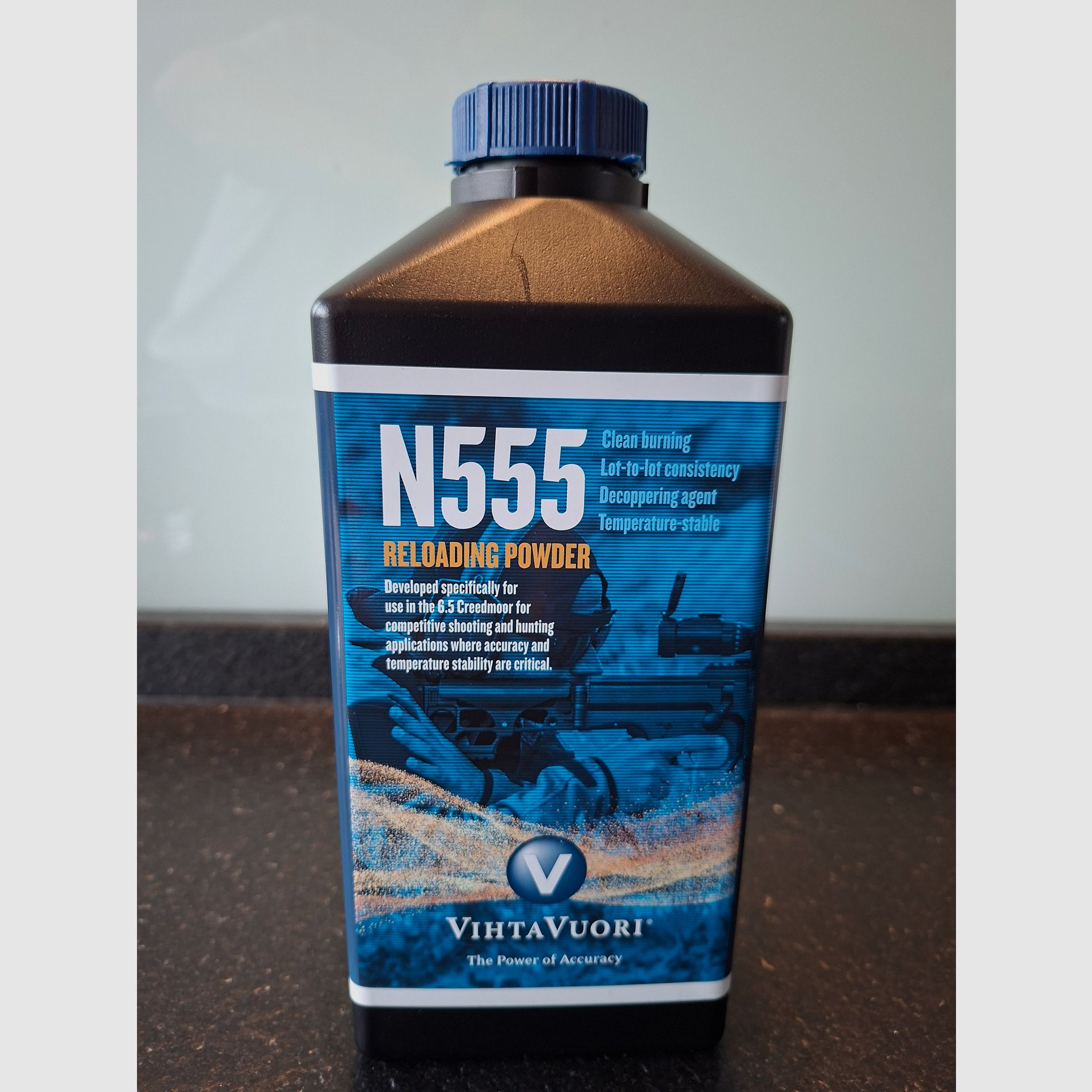 Vihtavuori N555 propellant powder 900 Gr.