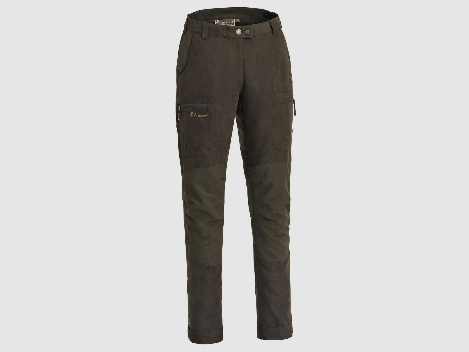 Pinewood Hose Caribou Hunt Extreme Suede brown/ D. Olive