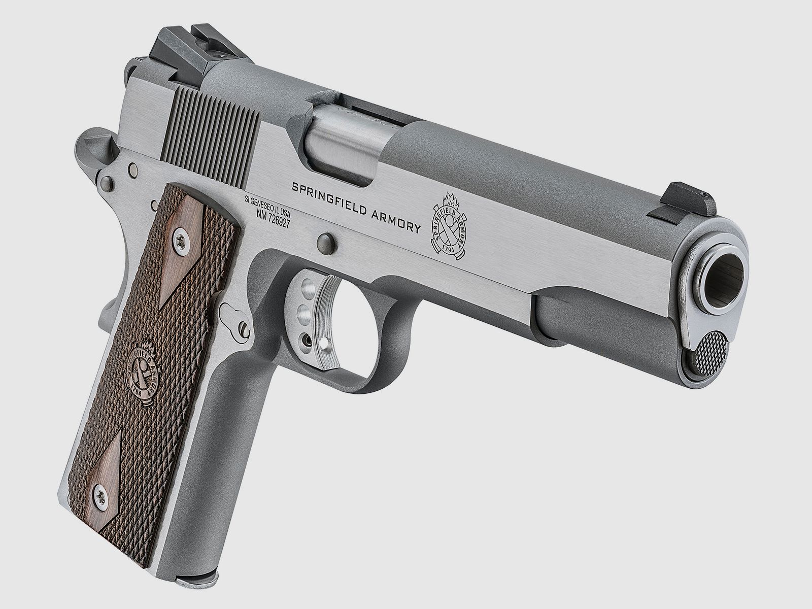 Pistola SPRINGFIELD ARMORY 1911 GARRISON 45 ACP Cañon 5″ Stainless
