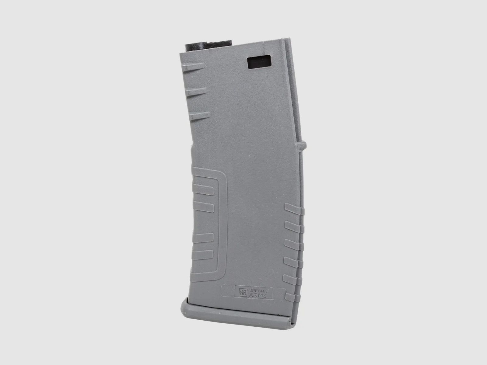 120rds 'H-Mag' AR Midcap Magazin, Polymer, grau