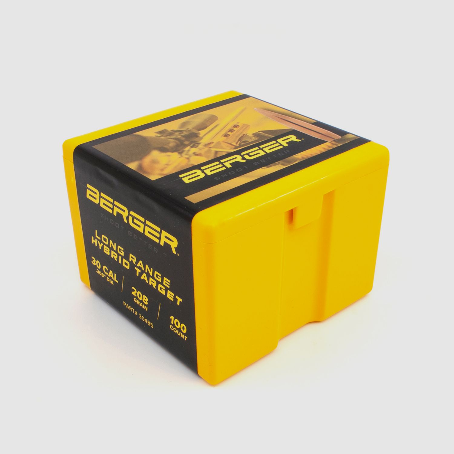 Proiettile Berger .30 LR Hybrid Target 208GR 100 Pezzi