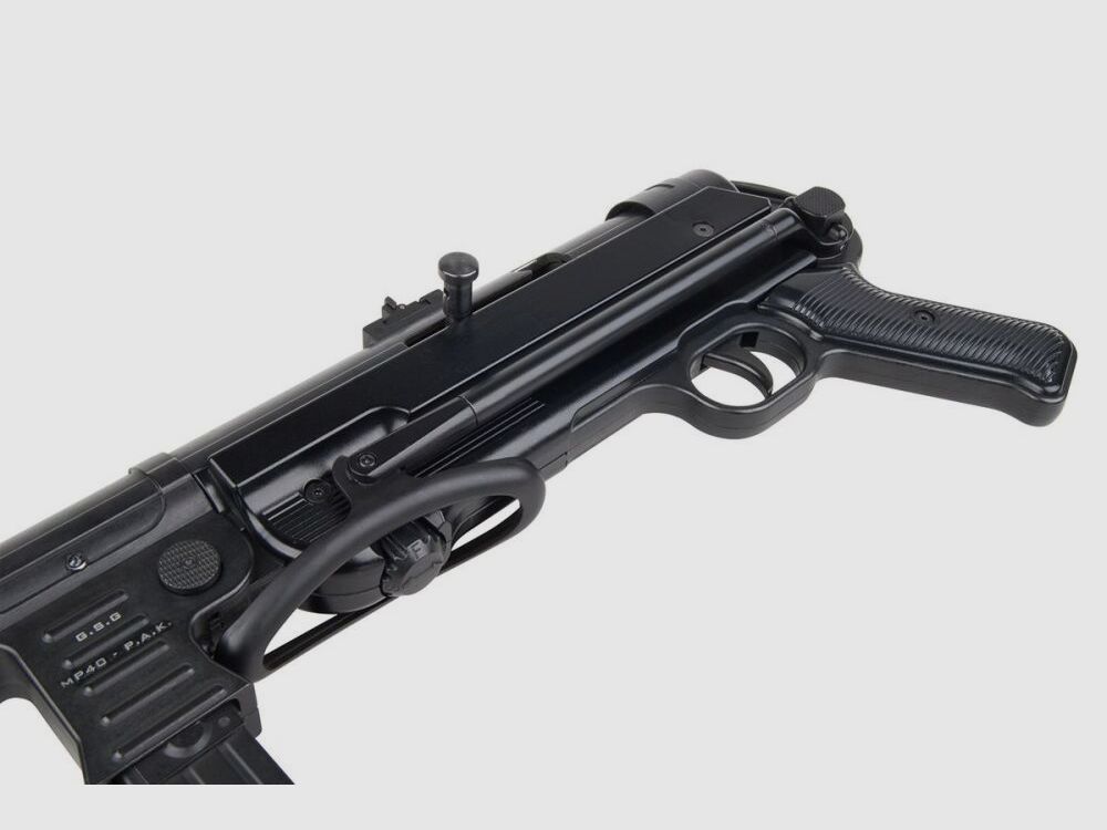 GSG MP40 Nero 9mm P.A.K. Gas Segnale MP 40, immagine 2 di 3