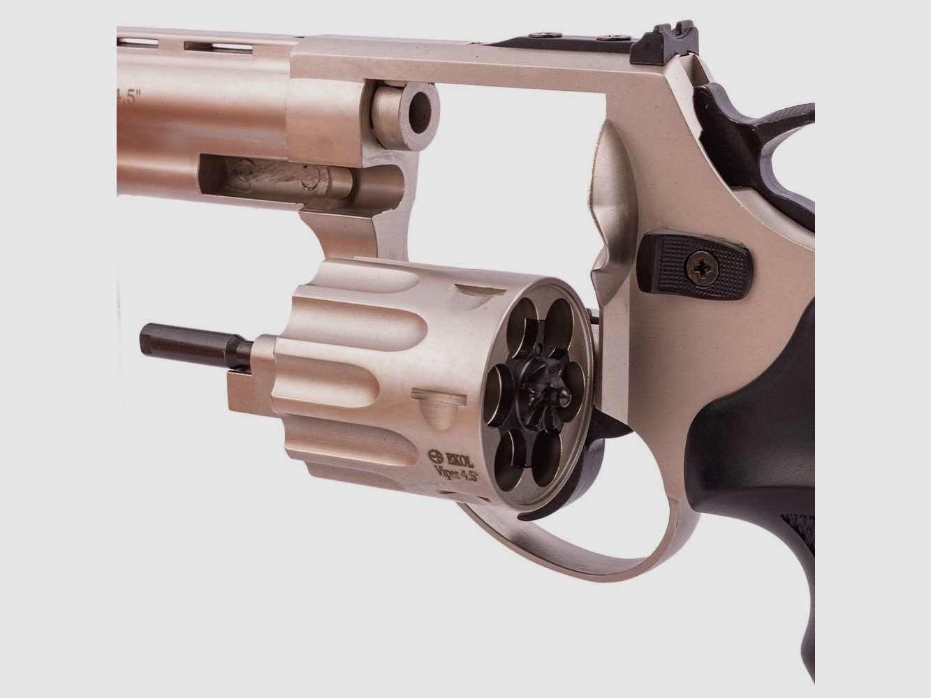 Ekol Viper 4,5 Schreckschussrevolve 9mm R.K. vernickelt