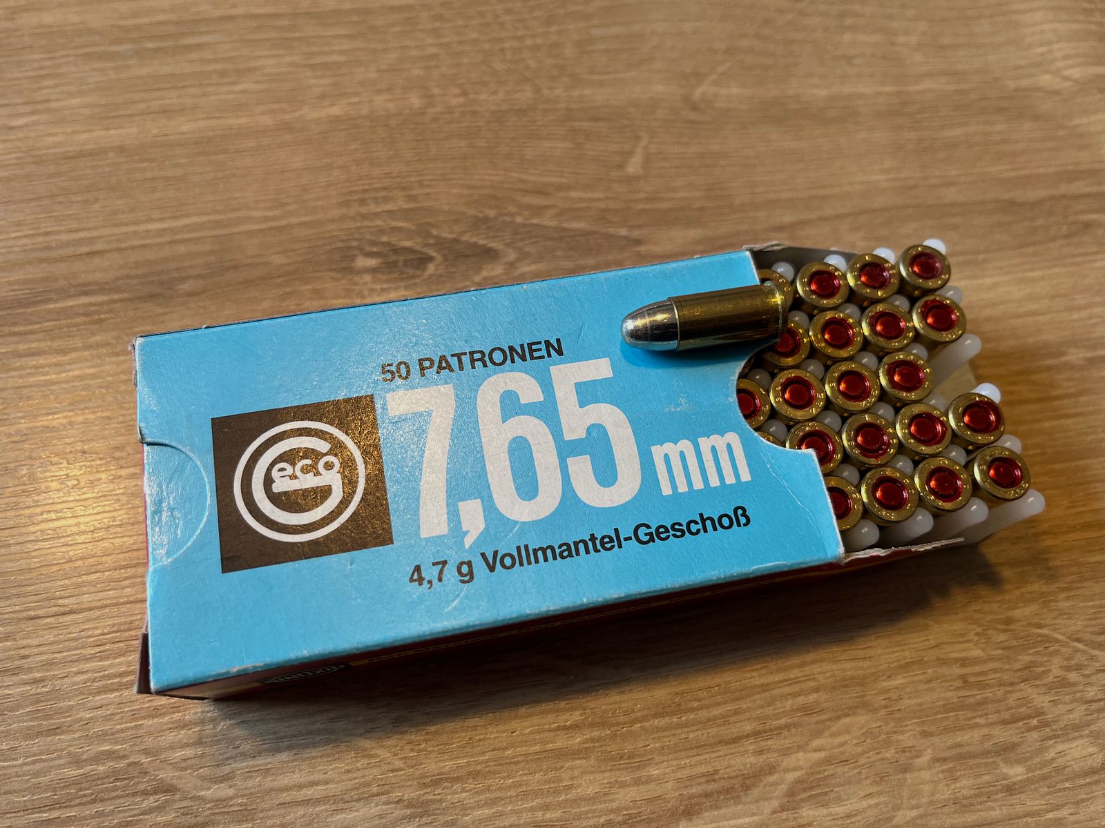 Geco .32 Auto 4,7 g/ 73 gr FMJ - 50 Stk