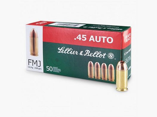 SB .45 ACP FMJ 230 grain pack of 50
