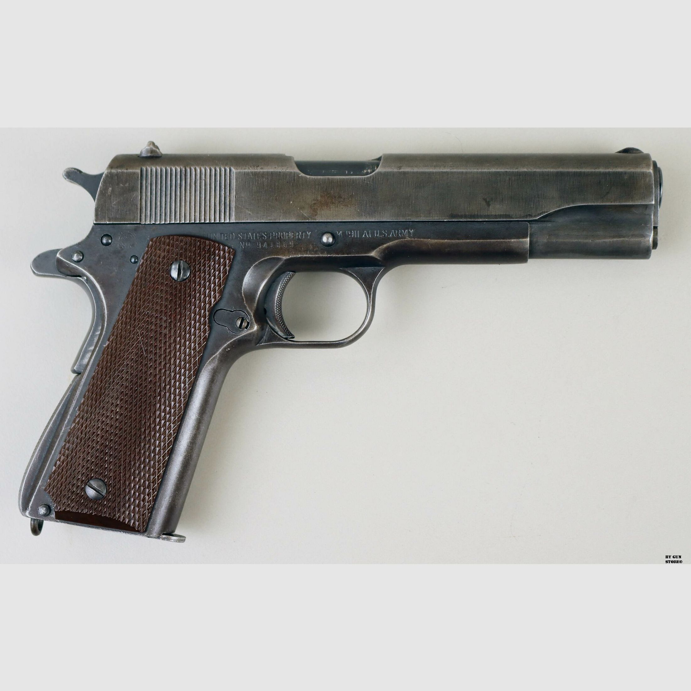 Pistole Remington Rand Inc. mod. 1911A1 Kal. 45 Acp Matr. 941809, Bild 3 von 16