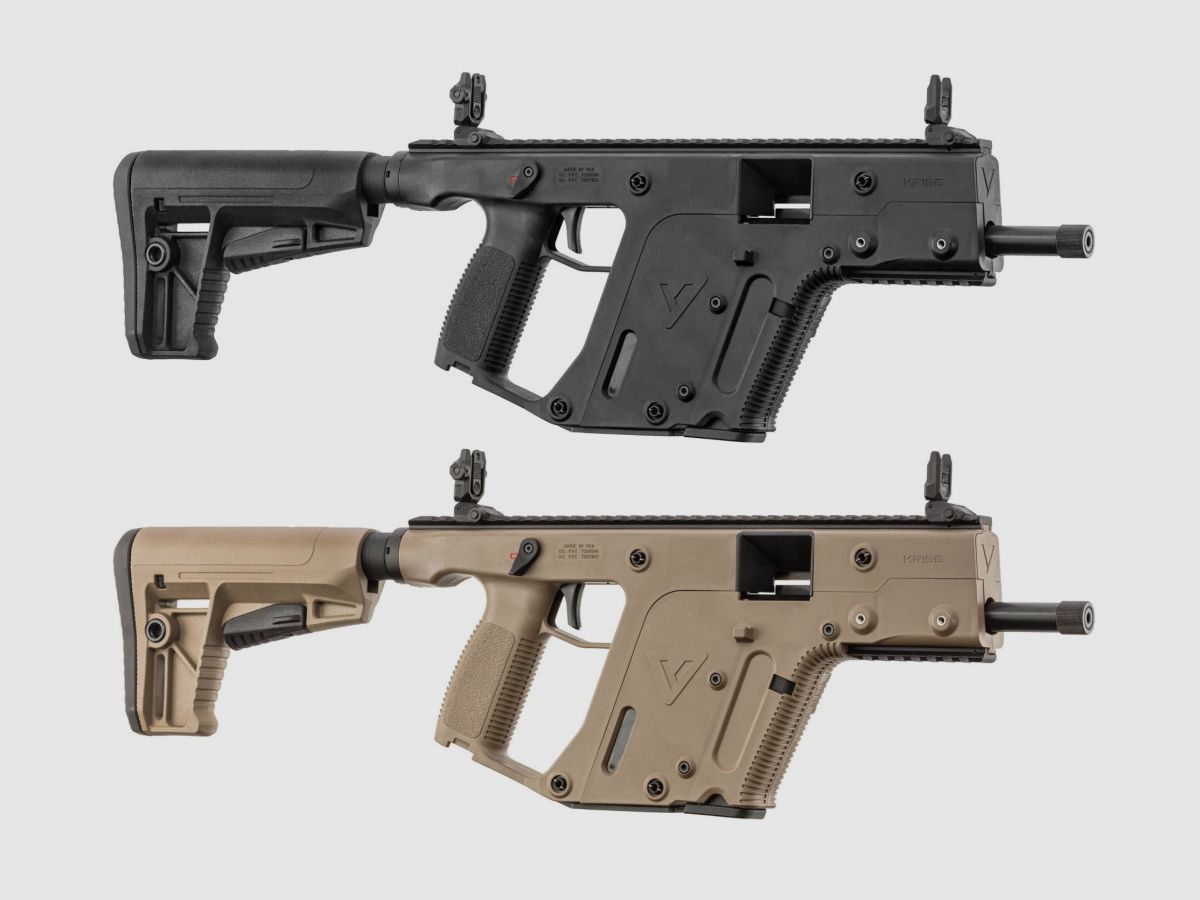 KRISS Vector SBR Gen2 6 5 cal 22Lr - BLACK KRISS, image 1 of 10
