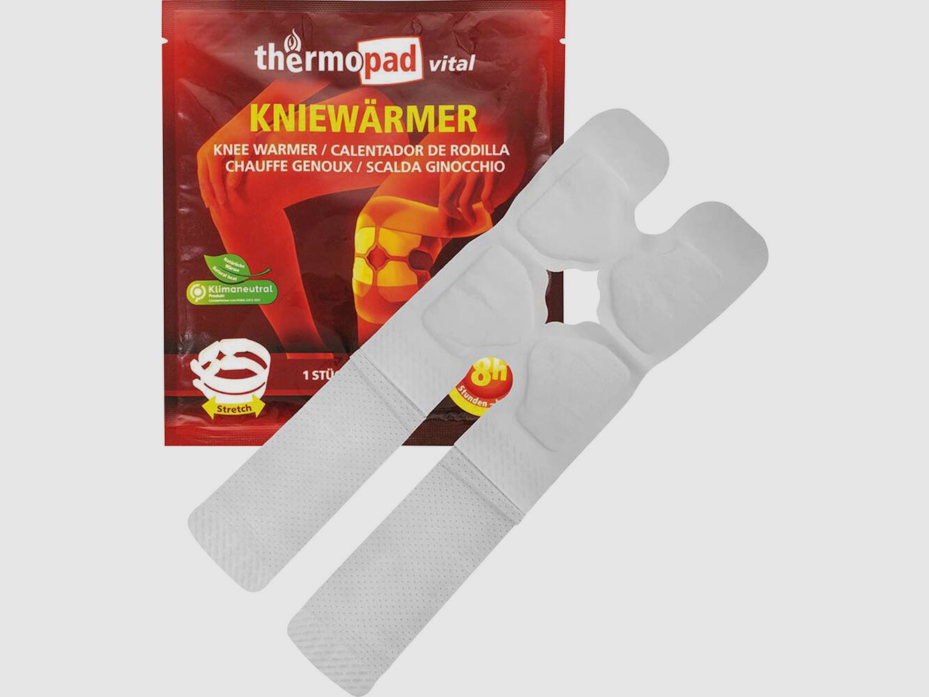 Pacchetto da 4 scaldamuscoli per ginocchia Thermopad