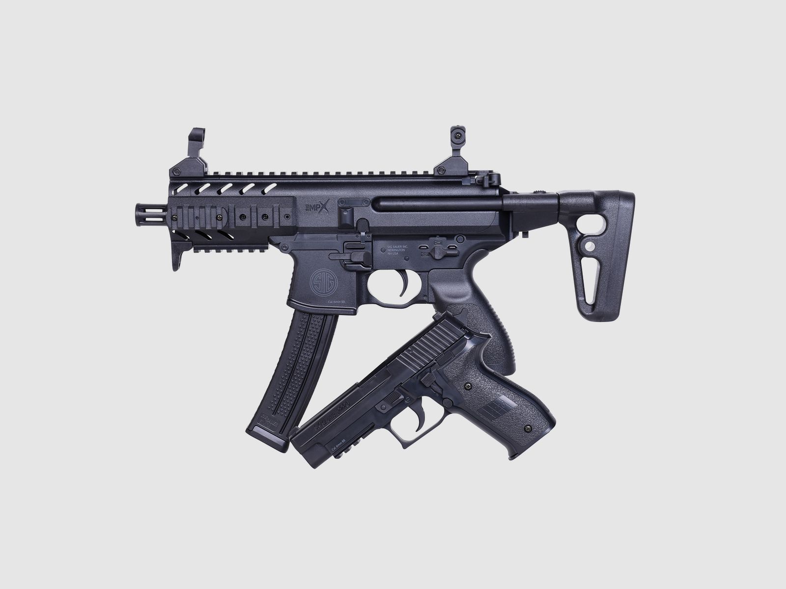 SIG SAUER MPX P226 Set Schwarz 6mm - Airsoft Federdruck