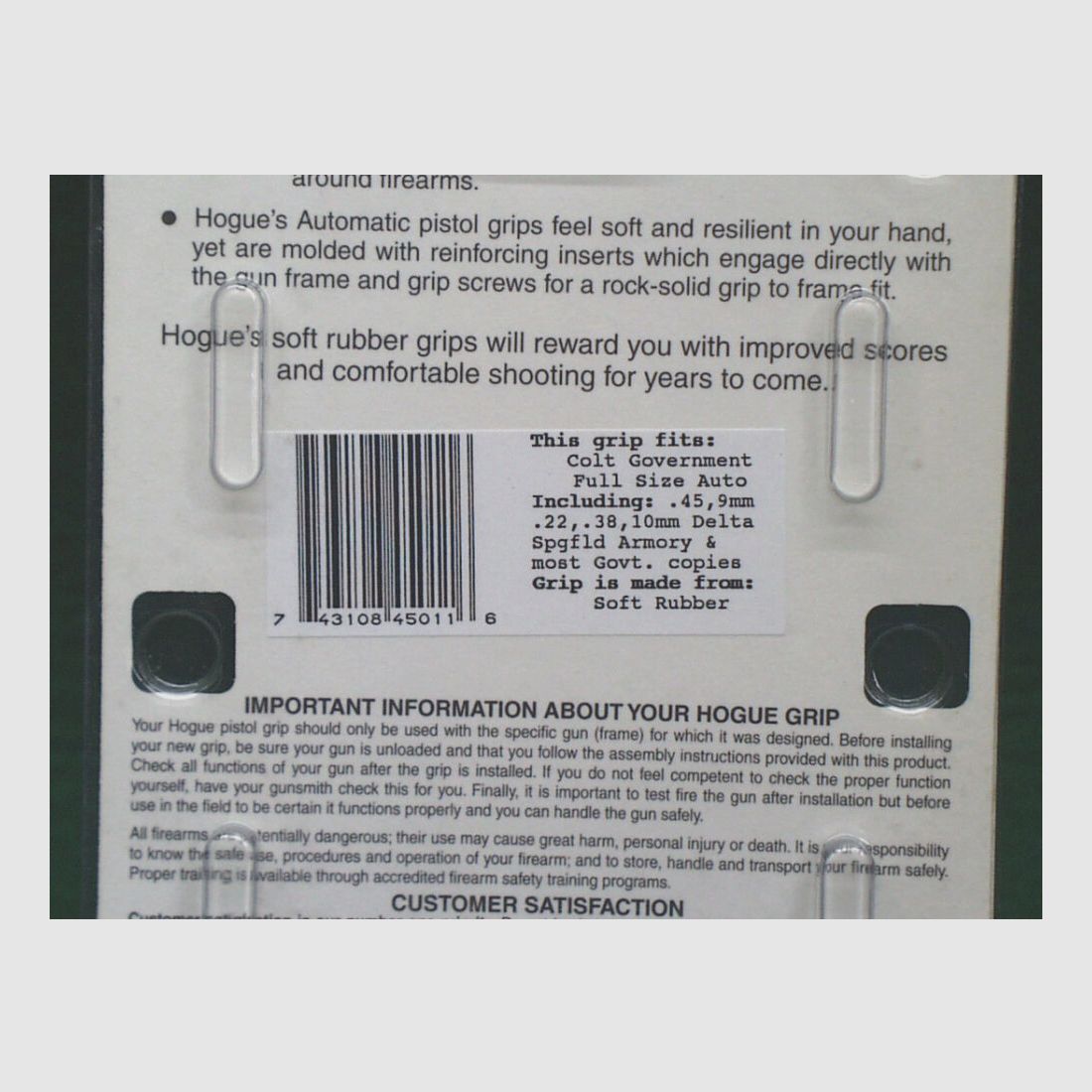 Hogue	 Griffschalen Automatic