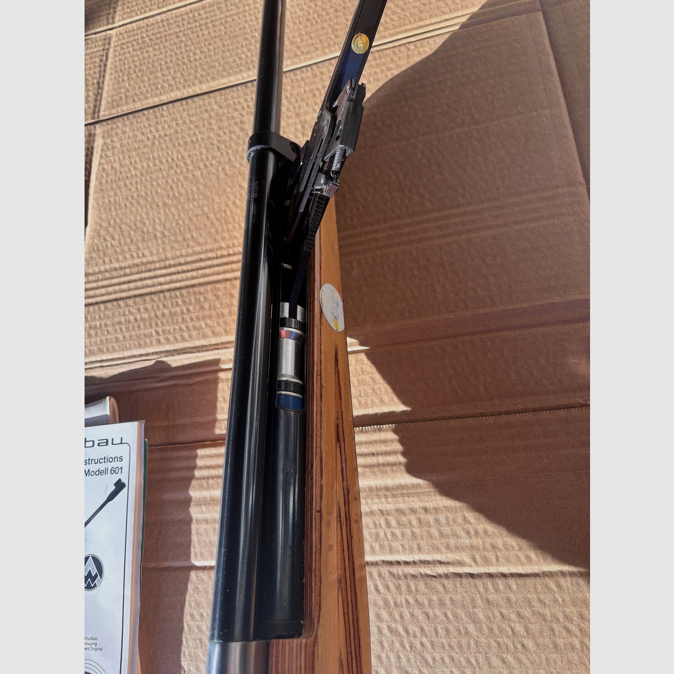 Fine work construction model 601 match air rifle/defective