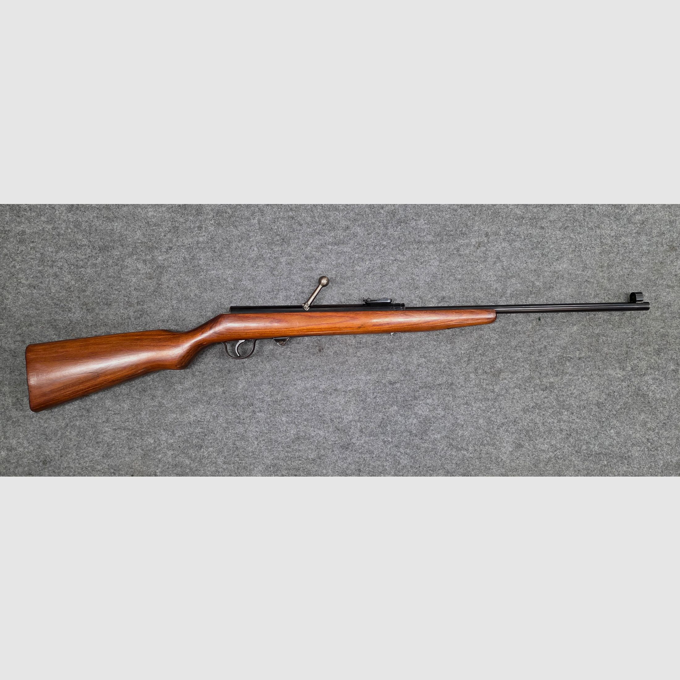 2.) Haenel Mod. 49a Q1 Qualität mit Schichtholzschaft von 1963 im sehr schönen Zustand Durchlader kein 310