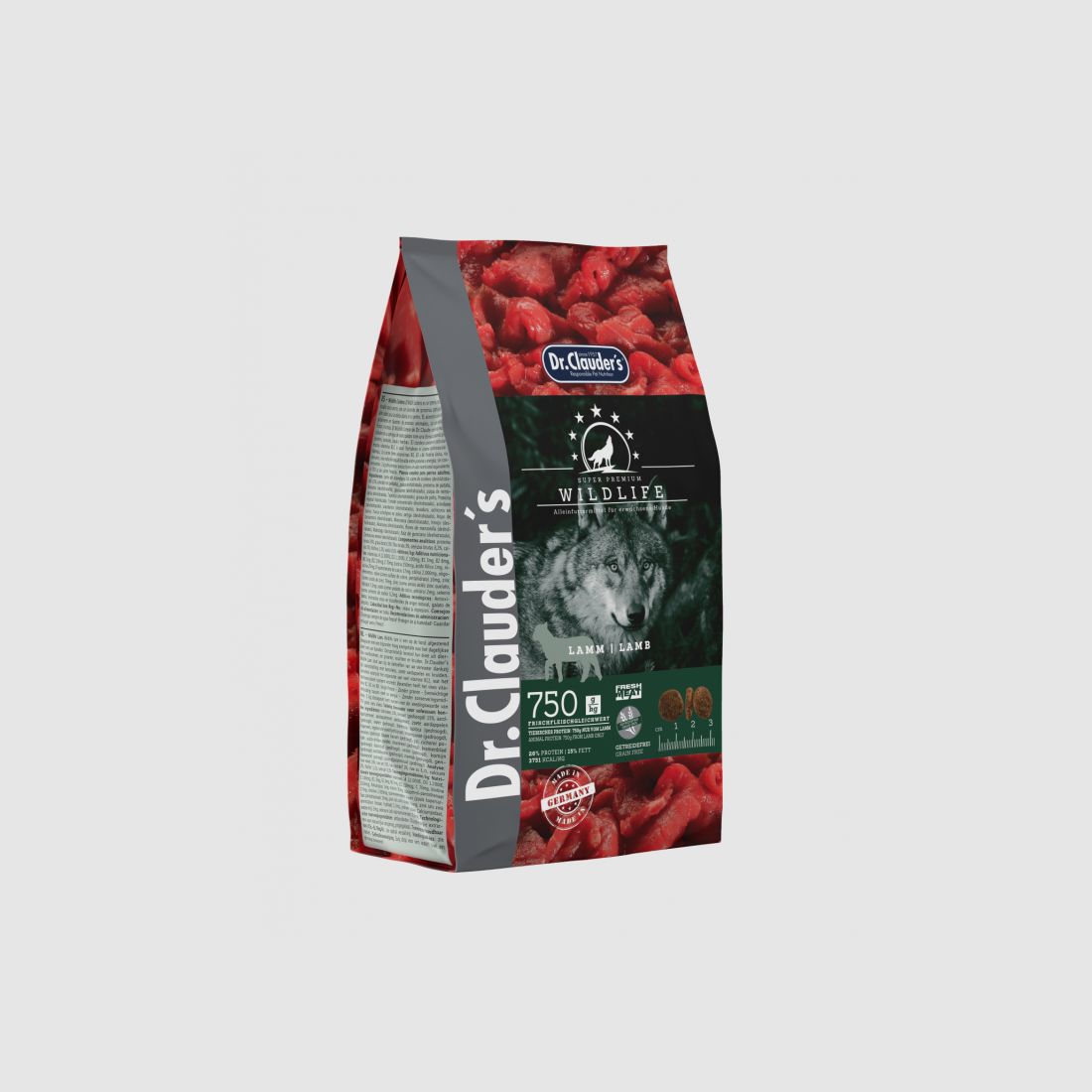Dr.Clauder´s Hunde Trockenfutter Wildlife Lamm 11,5kg
