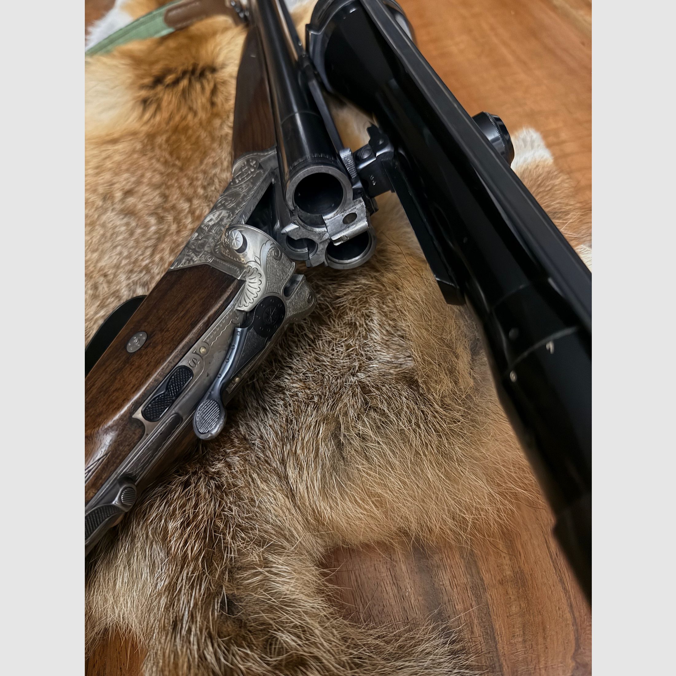 Krieghoff Mod Trumpf con grilletto a sfera separato