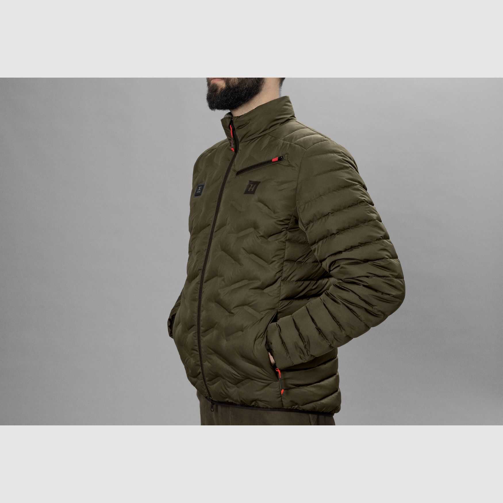 Härkila Clim8 Insulated Jacket - Willow green, afbeelding 3 van 8
