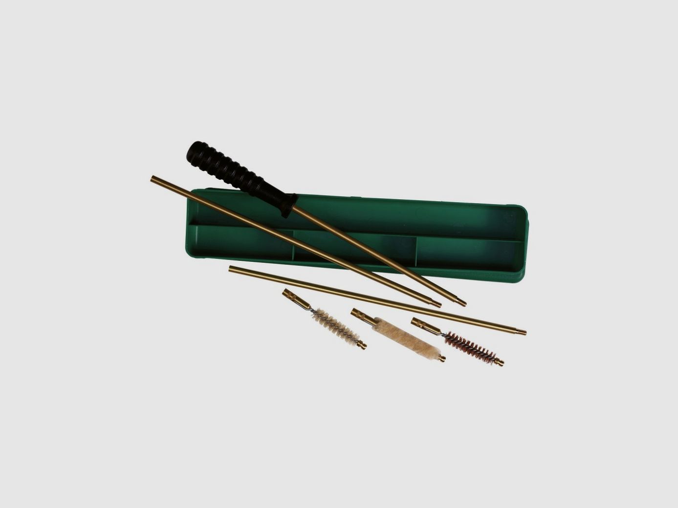 Reinigungsbox Büchse Megaline Kal. 7 mm Messingstäbe