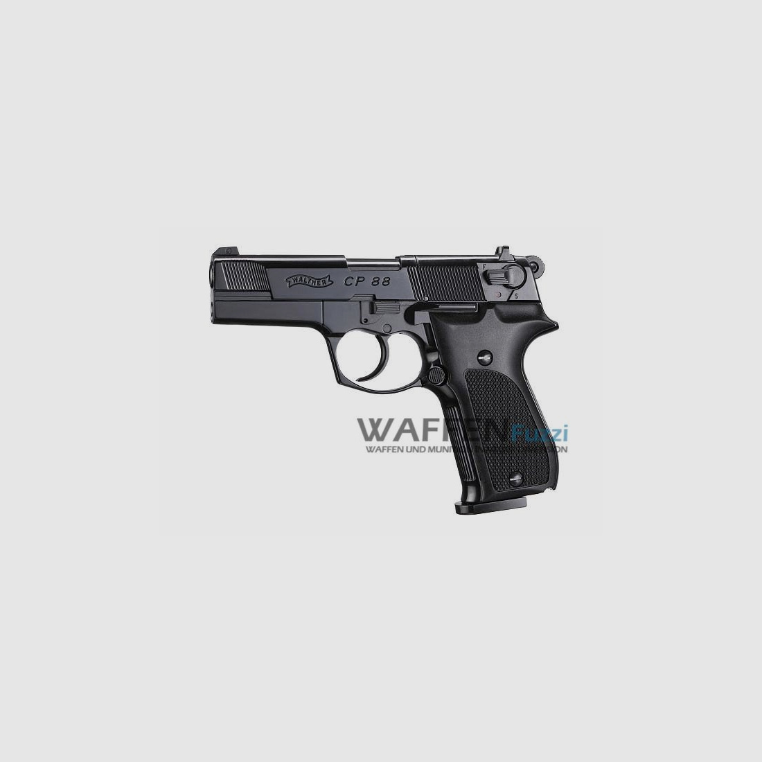 Walther CP88 CO2 Pistole Kaliber 4,5 mm Diabolo brüniert