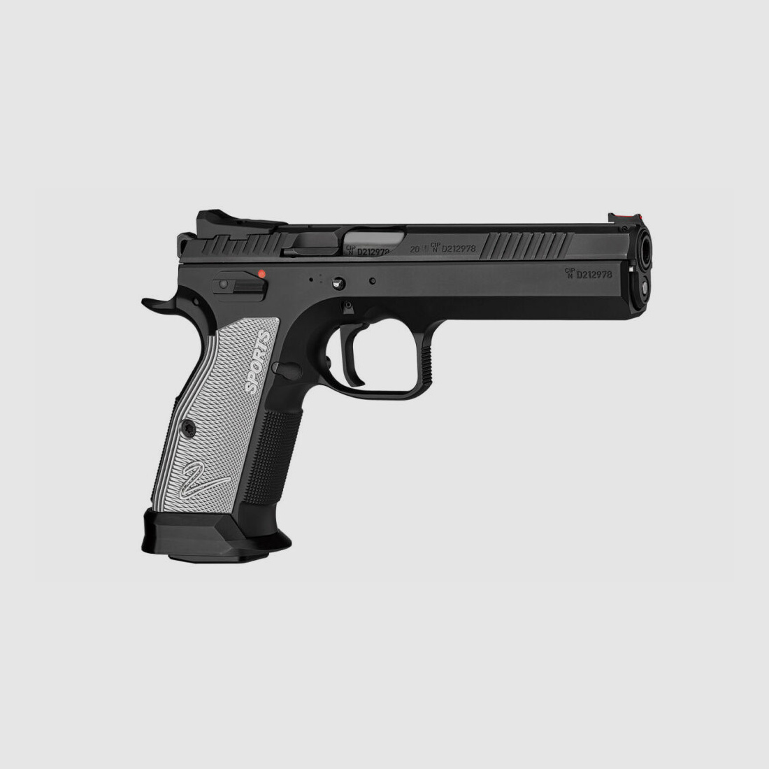 CZ TS2 Silver​ 9mmLuger Pistole