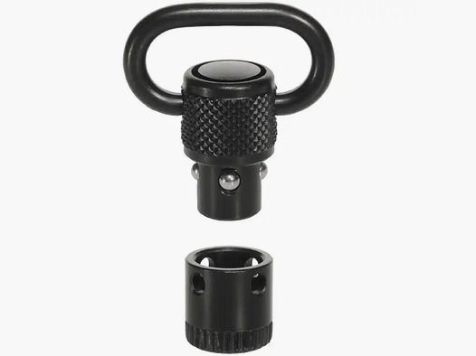 Supporto per cinghie Halder e boccola "Push & Go" per manici in legno