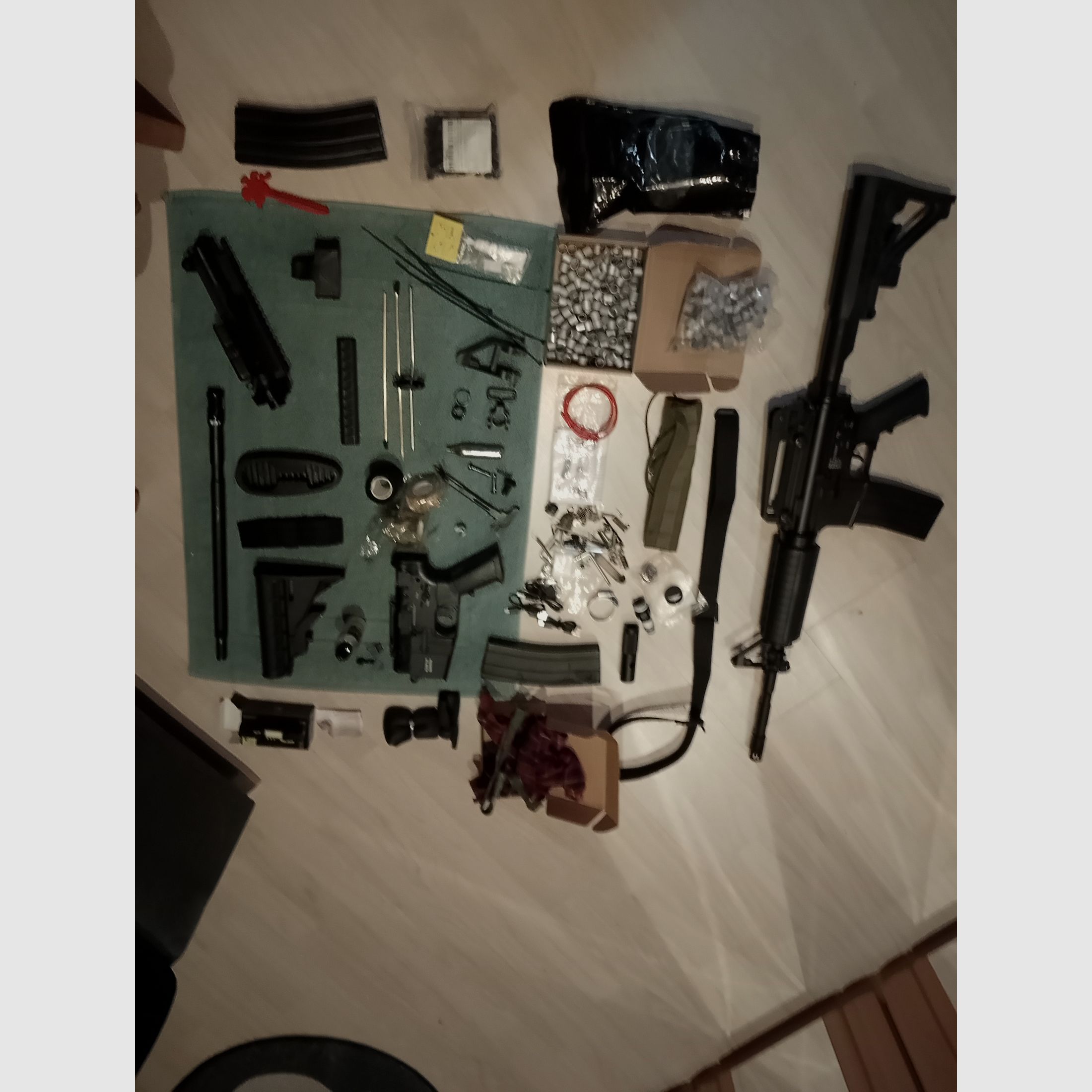 Letzte Chance! 2  .43 RAM Makierer Sturmgewehr 1R Gewehr Umarex CO2 Druckluft Set Sammlung Bastler Tausch inzahlungsnahme PCP Luftgewehr Pressluft Home Defense Festpreis 