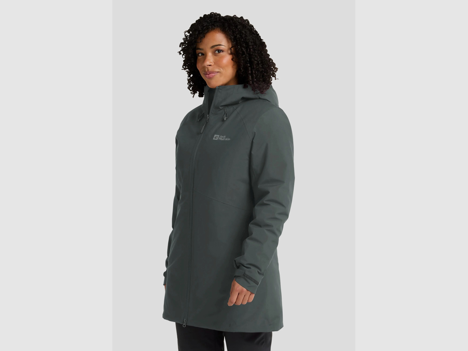 JACK WOLFSKIN Heidelstein Ins Jkt W Slate Green
