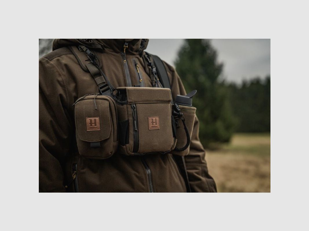 Härkila Fernglashalter Dark willow green One Size