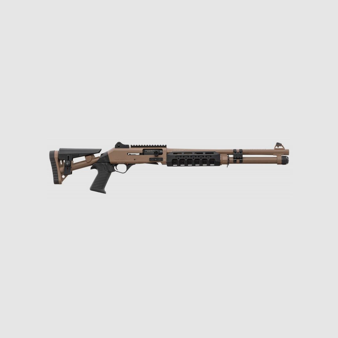 Selbstladeflinte AKSA ARMS S4 EXTREME 18,5" Kal. 12/76 - TAN