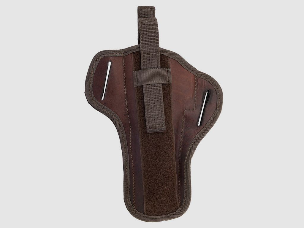 Schnellziehholster Formholster GĂĽrtelholster fĂĽr Luftpistolen Weihrauch HW 45 und HW 75 Leder braun