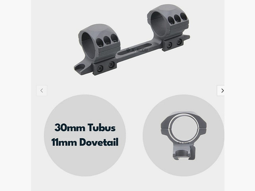 Vector Optics XASR-3100 X-Accu Blockmontage für 30mm Tubus, 11mm Dovetail, h= 28mm
