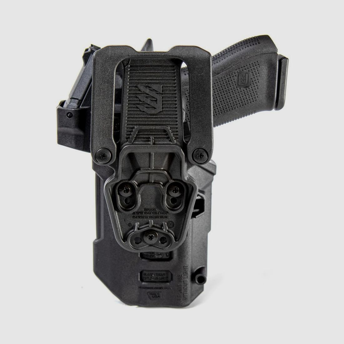 BLACKHAWK! T-SERIES Dienstholster Level 2 – GLOCK17 mit TLR 2 / RDS, Bild 3 von 5