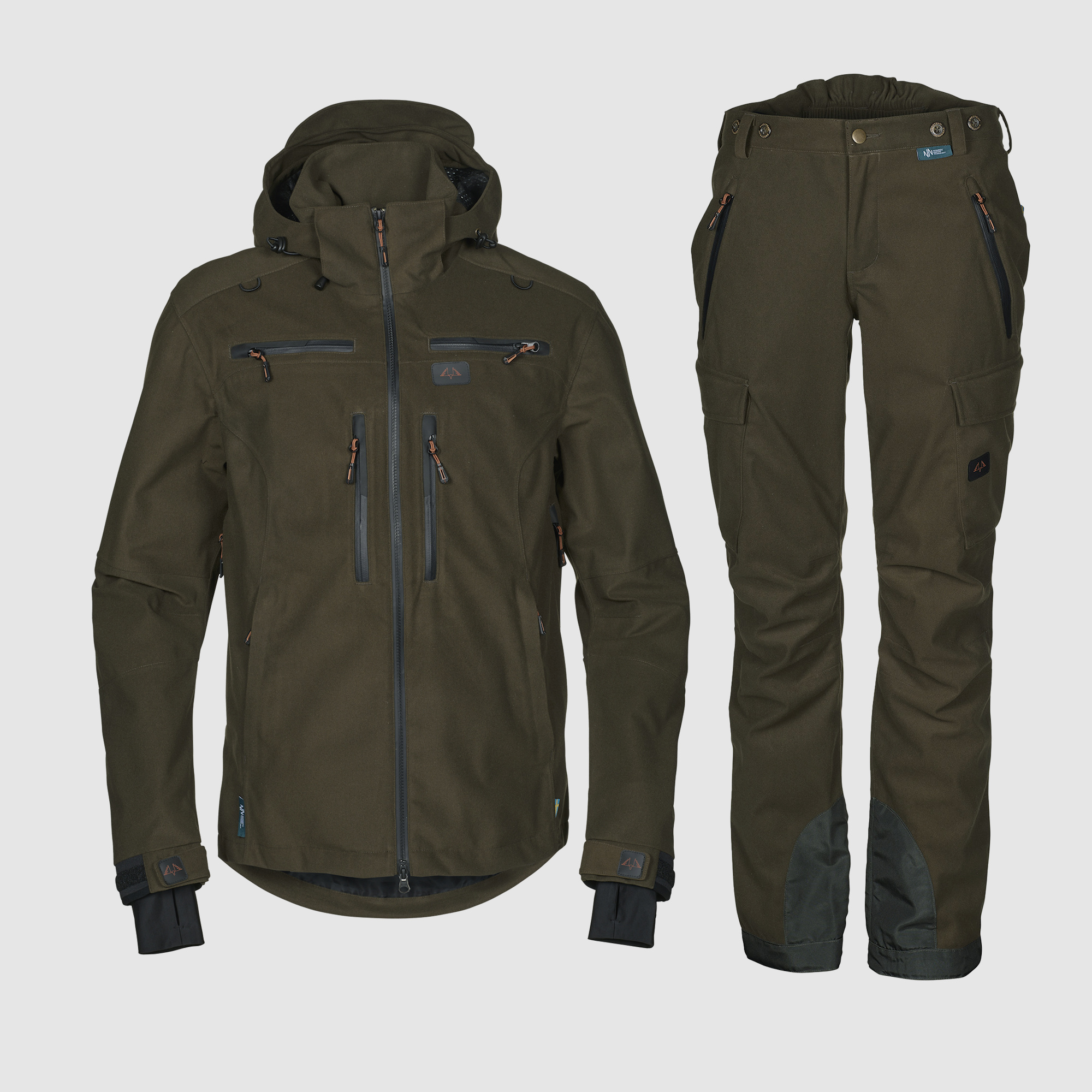 Swedteam Ridge 3 Jagdanzug Herren Waldgrün