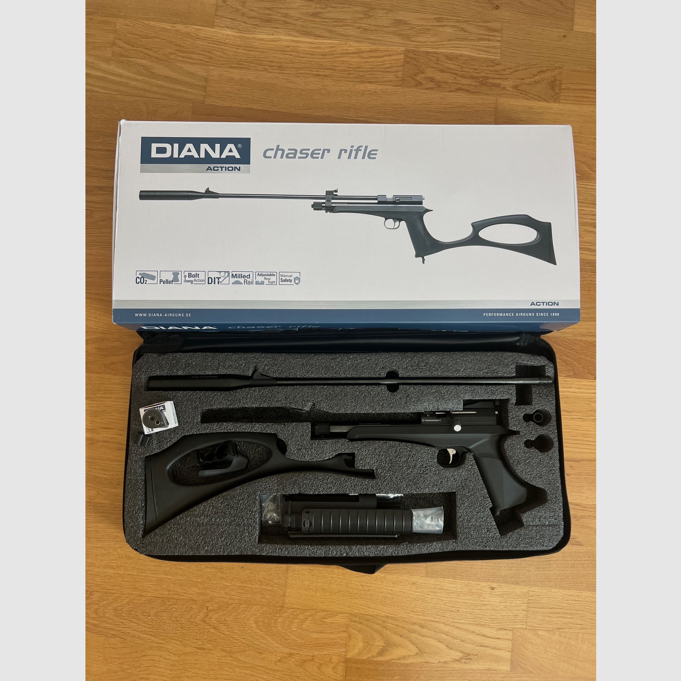 Diana Chaser/ Diana CO2 Gewehr/ CO2 Gewehr/ CO2 Pistole/ Luftdruckgewebr