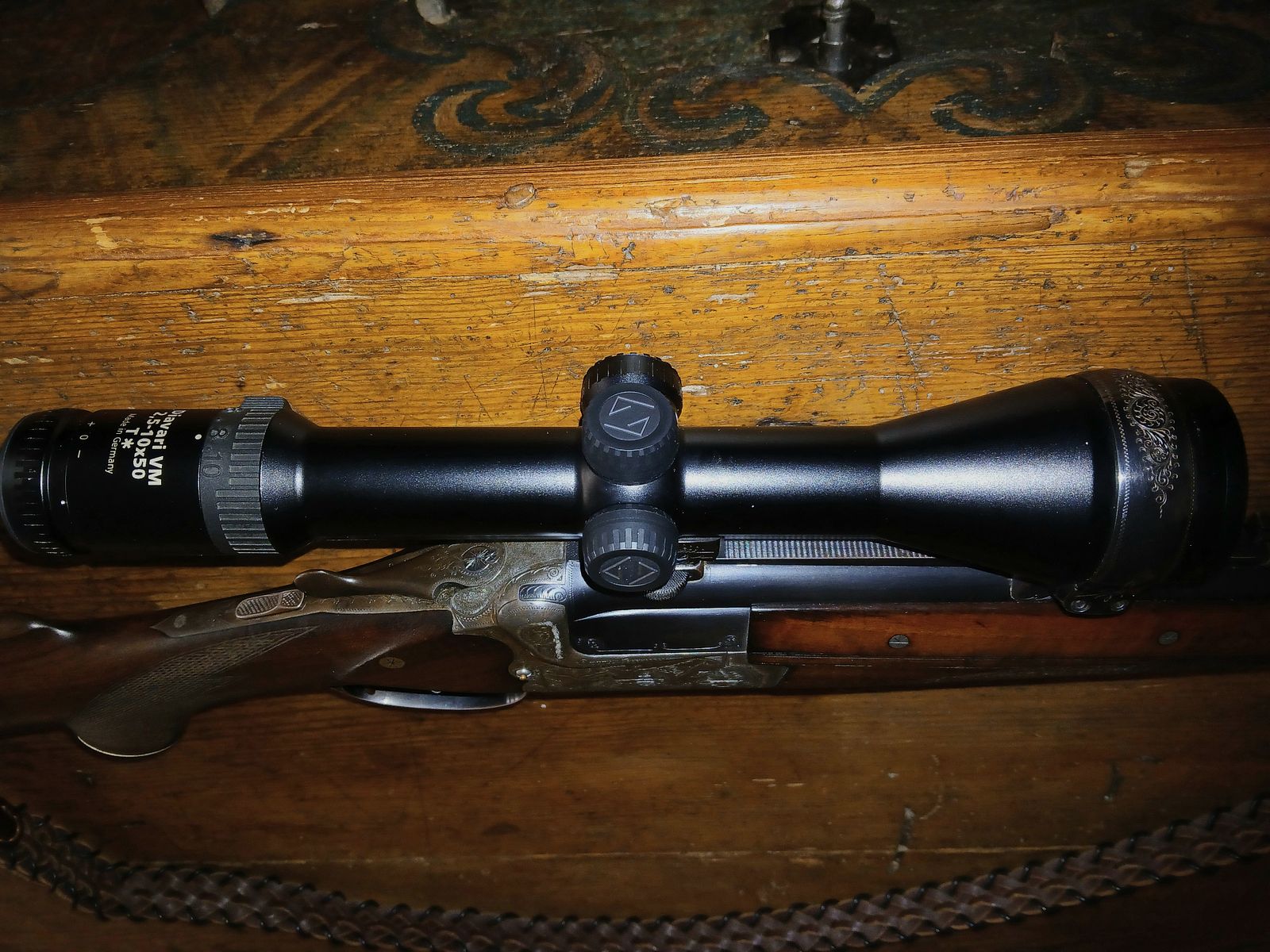 exquisite Merkel Bockbüchsflinte mit Bockdoppelflintenaustauschlauf in Top Kalibern