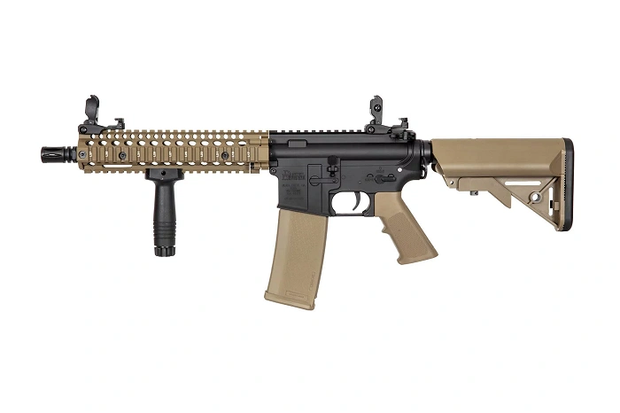 Carabine airsoft Daniel Defense MK18 SA-E19 EDGE - Half-Tan, image 1 sur 38