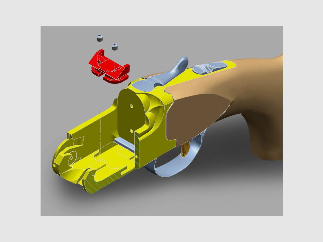 Shotgun CAESAR GUERINI Invictus III Trap Ascent 76cm Cal 12/70, image 7 of 9