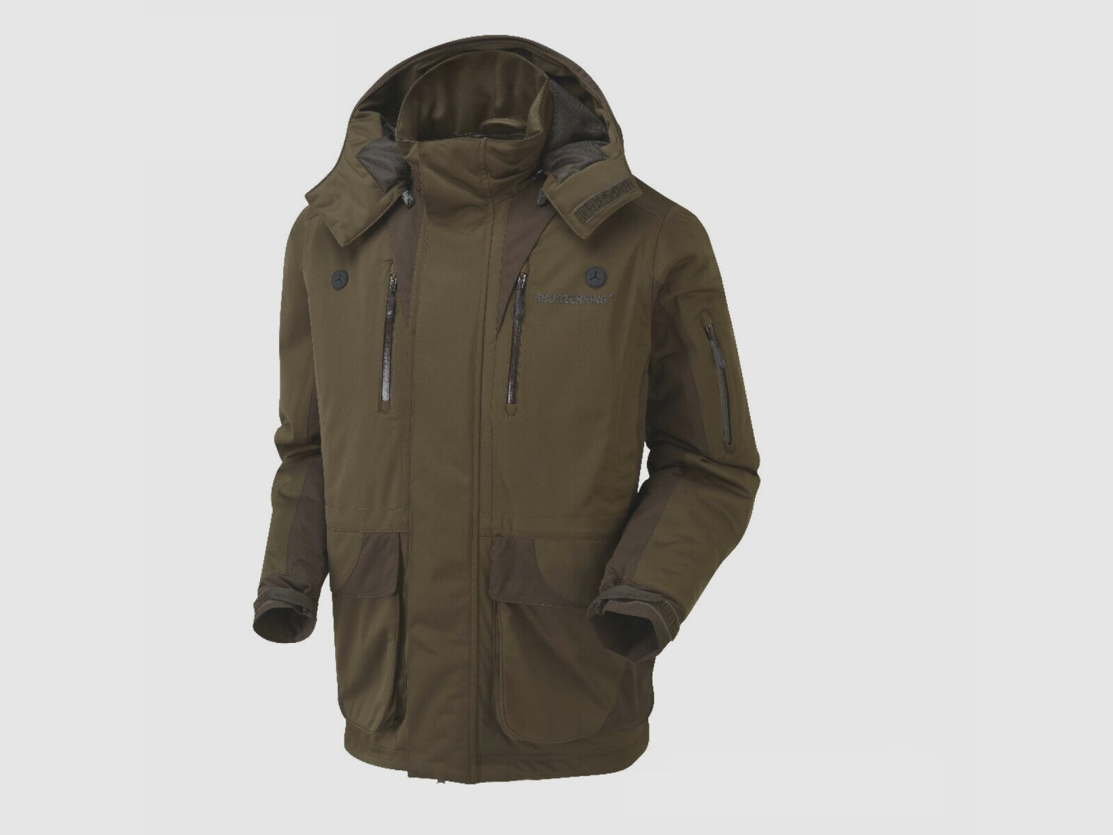 Shooterking Huntflex Primaloft Winter Jacke braun/oliv XL