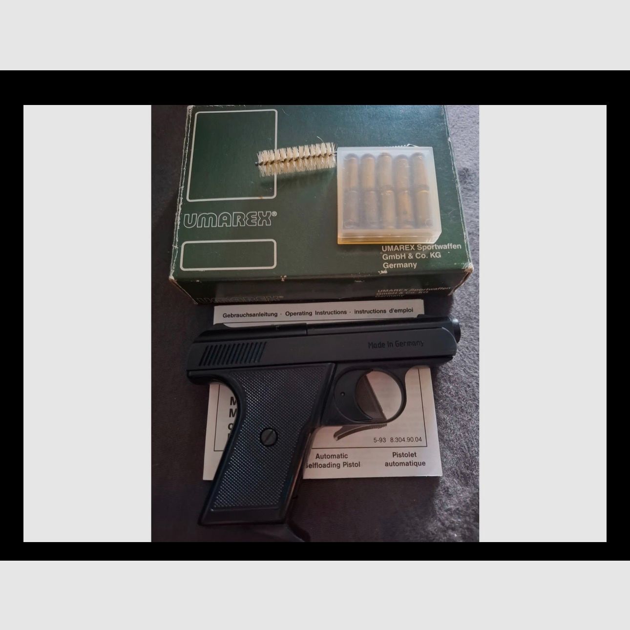 COME NUOVA"Reck Perfecta Mod. FBI 8000 cal. 8mmK, immagine 1 di 5