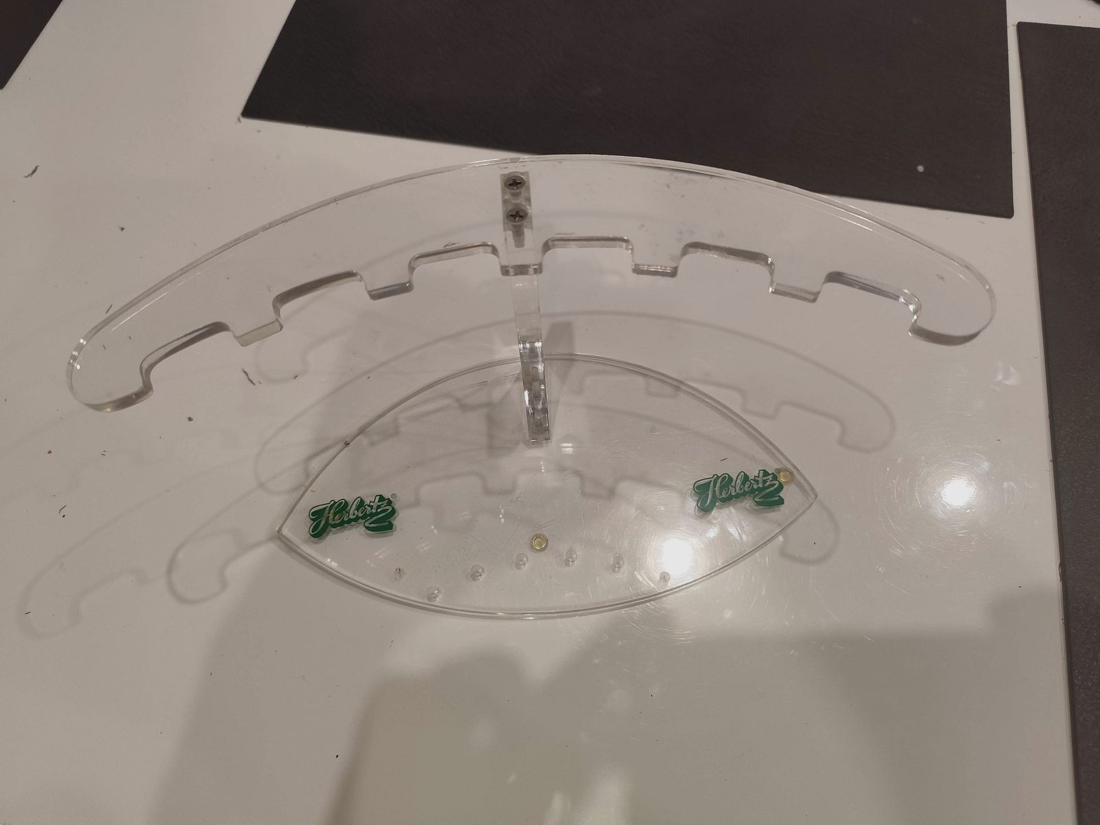 ❗Herbert stojak na noże Plexiglas kolekcjonerski rarytas vintage