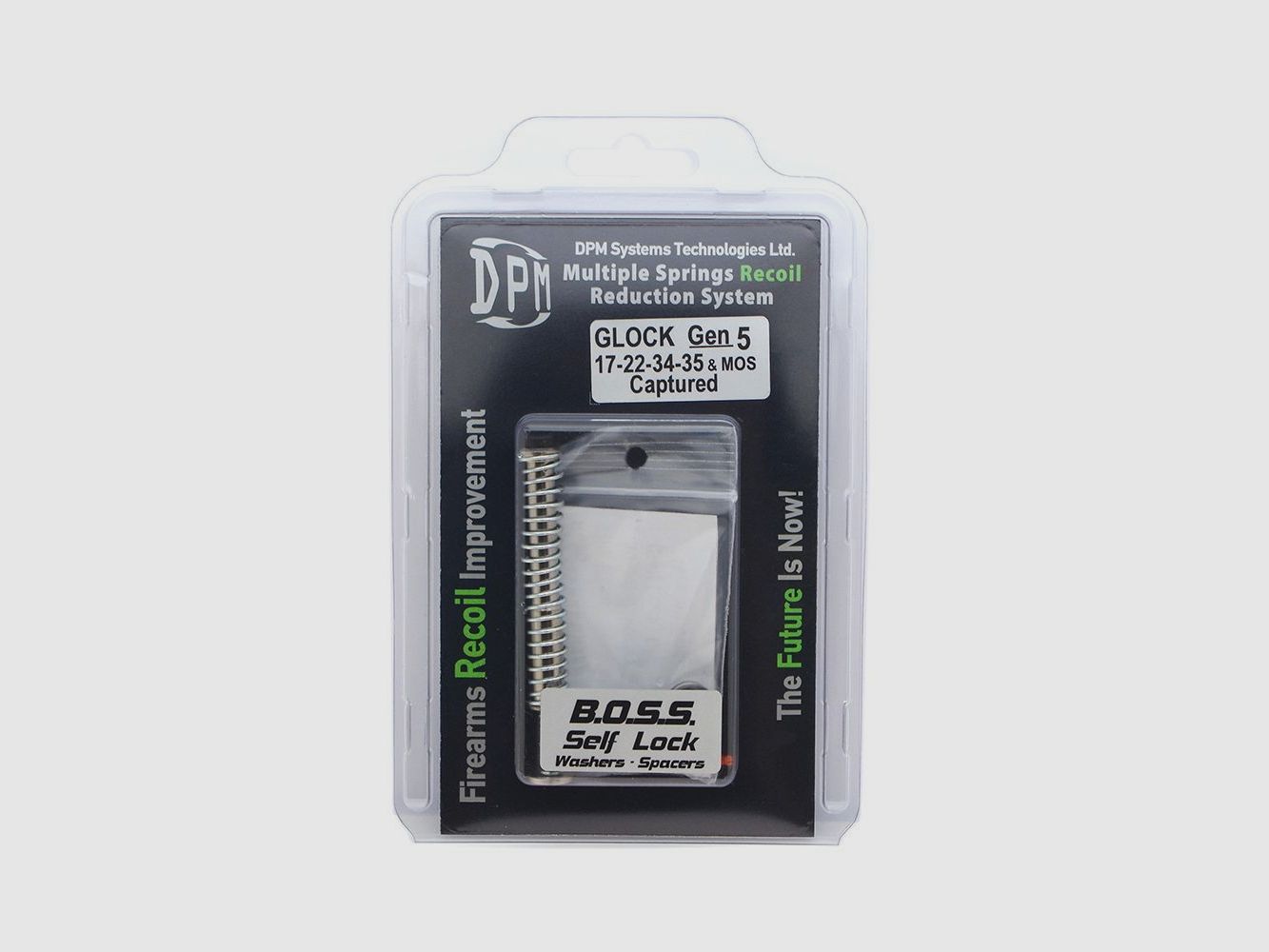 DPM MS-GLG5/1 GLOCK przechwycony 17-22 GEN 5 PRZECHWYCONY Stal nierdzewna czarna oksydowana (BOSS), zdjęcie 3 z 3