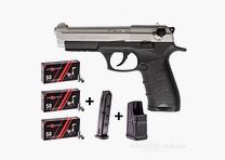 Ekol P92 Magnum Schreckschusspistol 9mmPAK Nickel mit Magazin