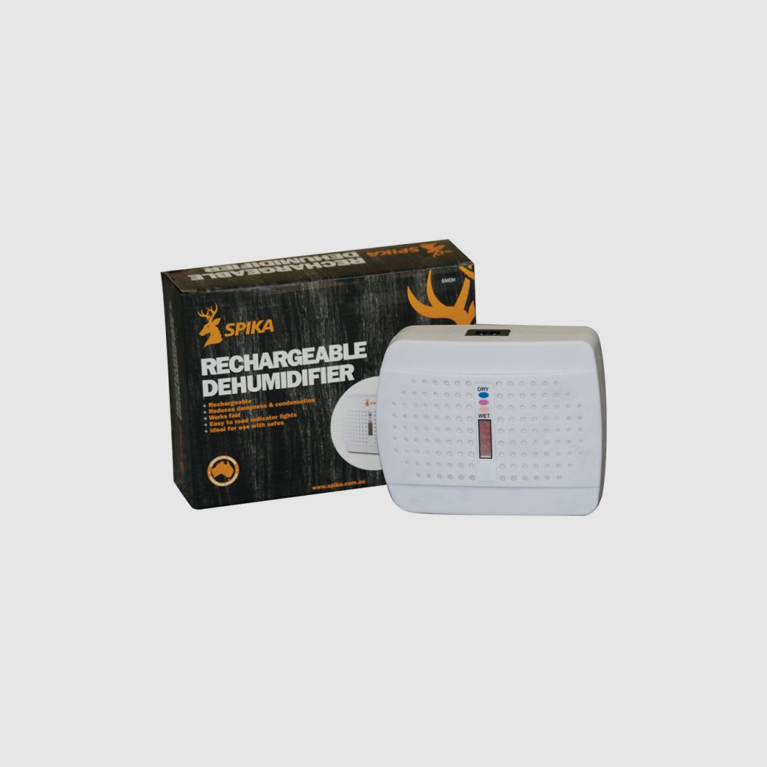 DESHUMIDIFICADOR RECARGABLE SPIKA PARA CAJA FUERTE, imagen 2 de 2