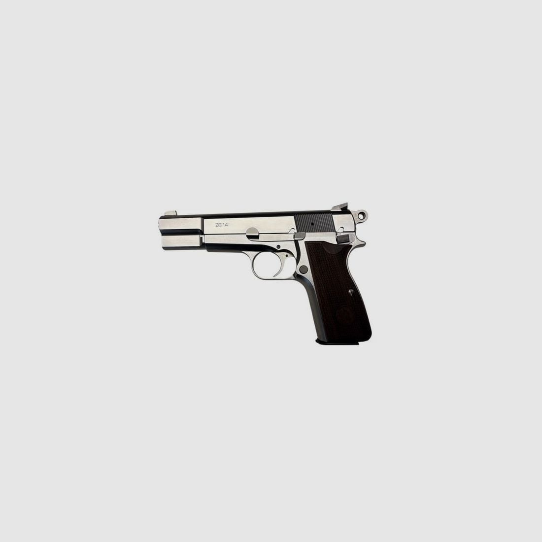 Pistola TISAS TISAS ZIG 14 Nickel Cal. 9x19mm silver, imagen 1 de 3