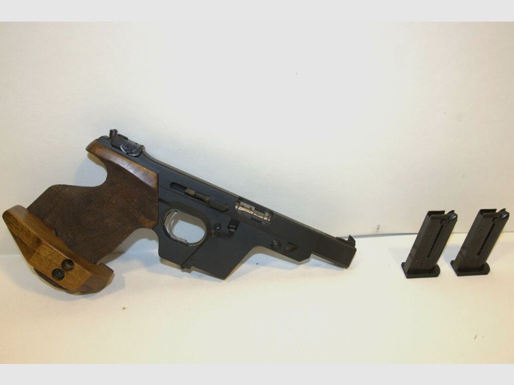 Pistola e canna intercambiabile Walther OSP corta .22Short