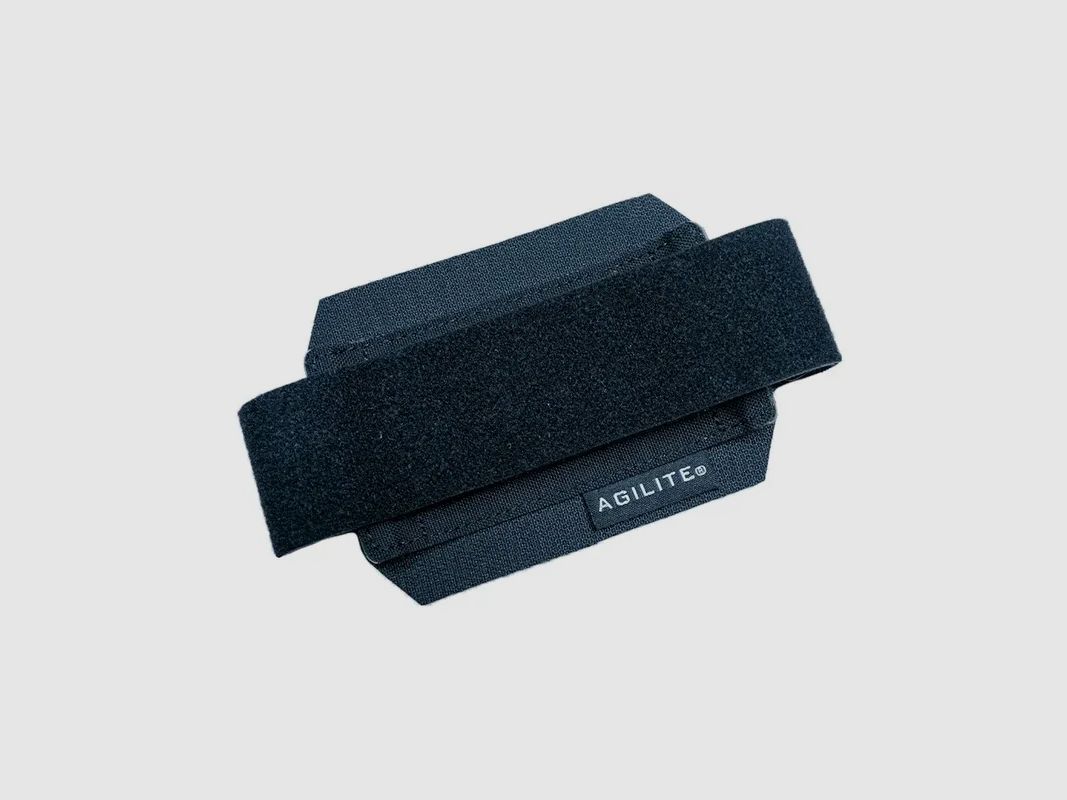 Agilite CCW-band met klittenband (zwart), afbeelding 2 van 5