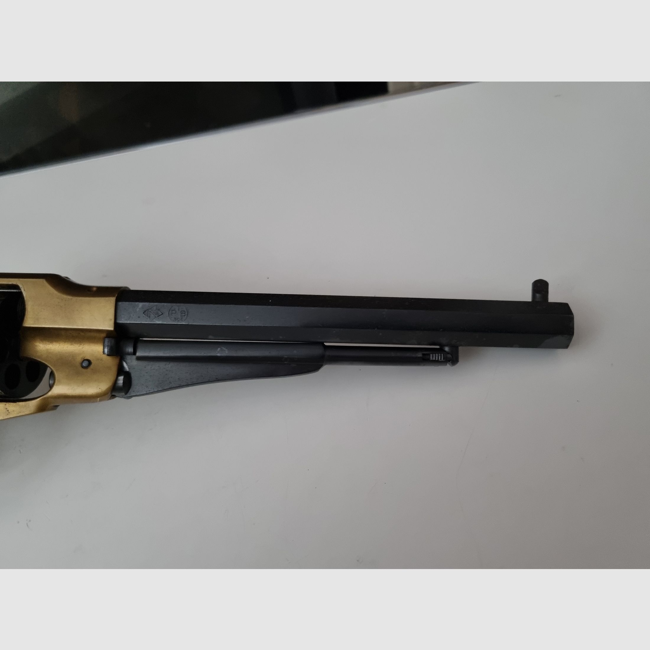Western Remington New Army 9mm Knall Seltener Neumann Umbau PTB 304