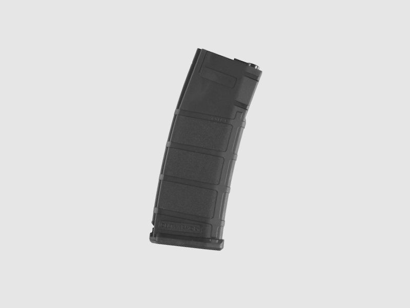120rds 'DMAG' AR Midcap Magazin, Polymer, Schwarz