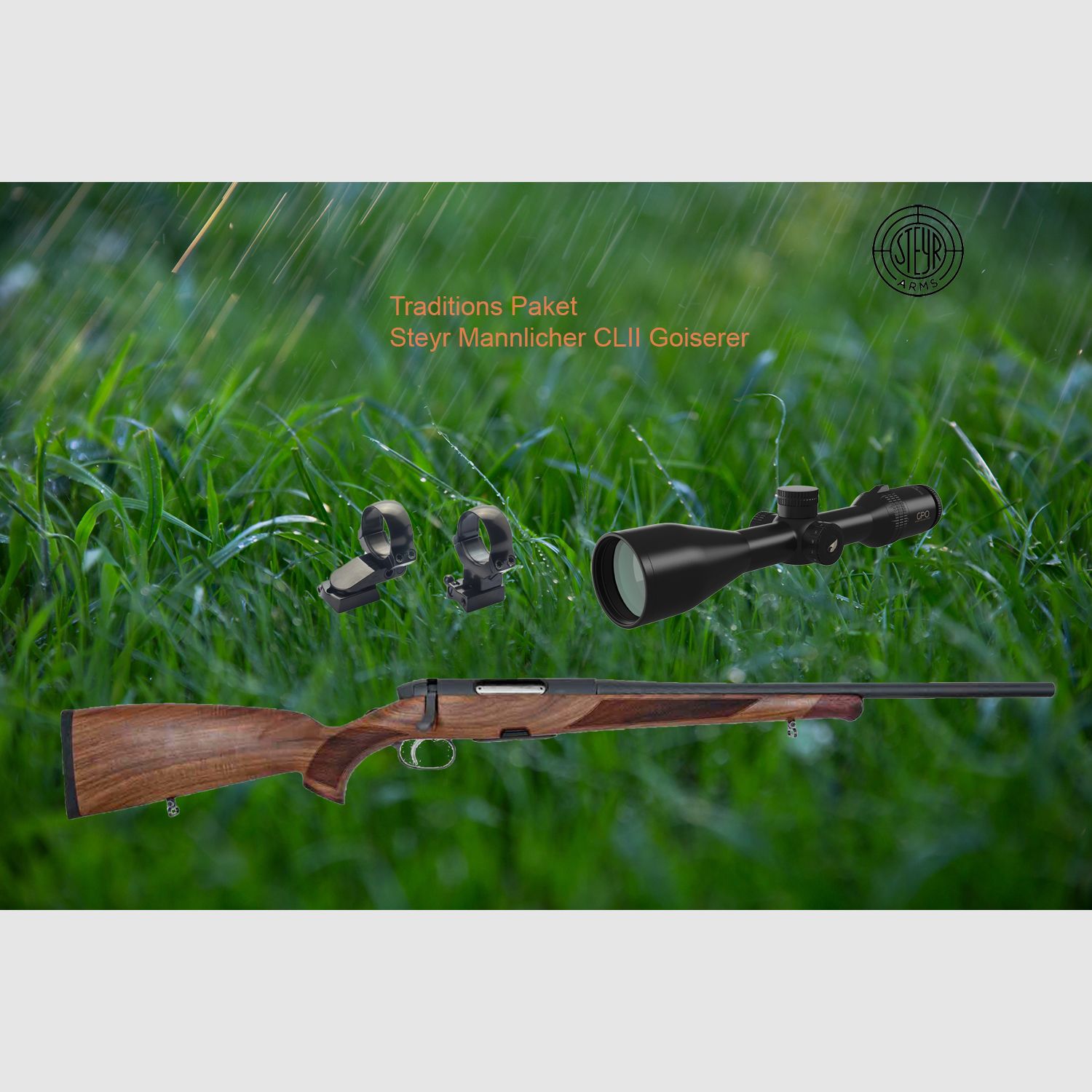 Steyr Mannlicher CLII Goiserer Young Hunter Package